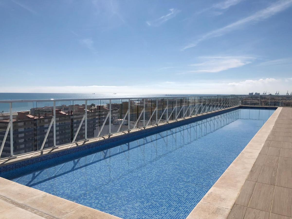 Global Properties, Moderno apartamento con terraza y vistas al mar Canet d'En Berenguer Exterior foto