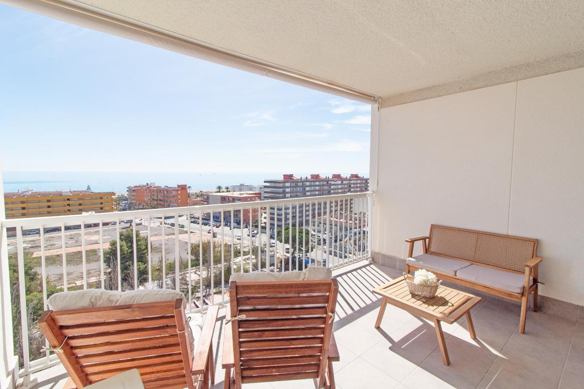 Global Properties, Moderno apartamento con terraza y vistas al mar Canet d'En Berenguer Exterior foto